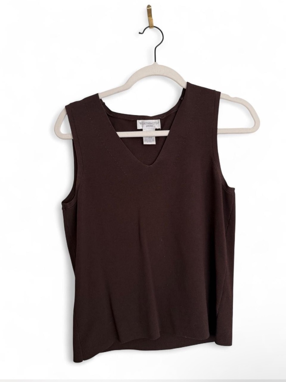 Brown tank